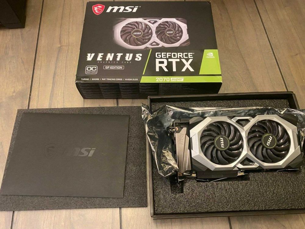 Used Nvidia RTX 2060 Super Ventus GP OC 8GB Graphics Card